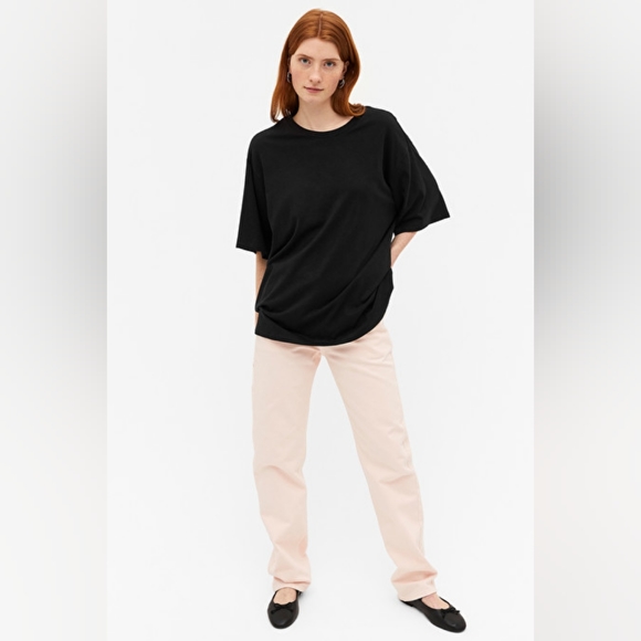 Monkl. OverSized Tee Shirt. Black. Size XS. - Picture 2 of 8